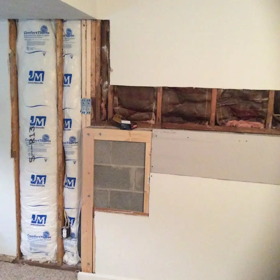Wall insulation replacement during Odor Removal & Deodorization in Novi